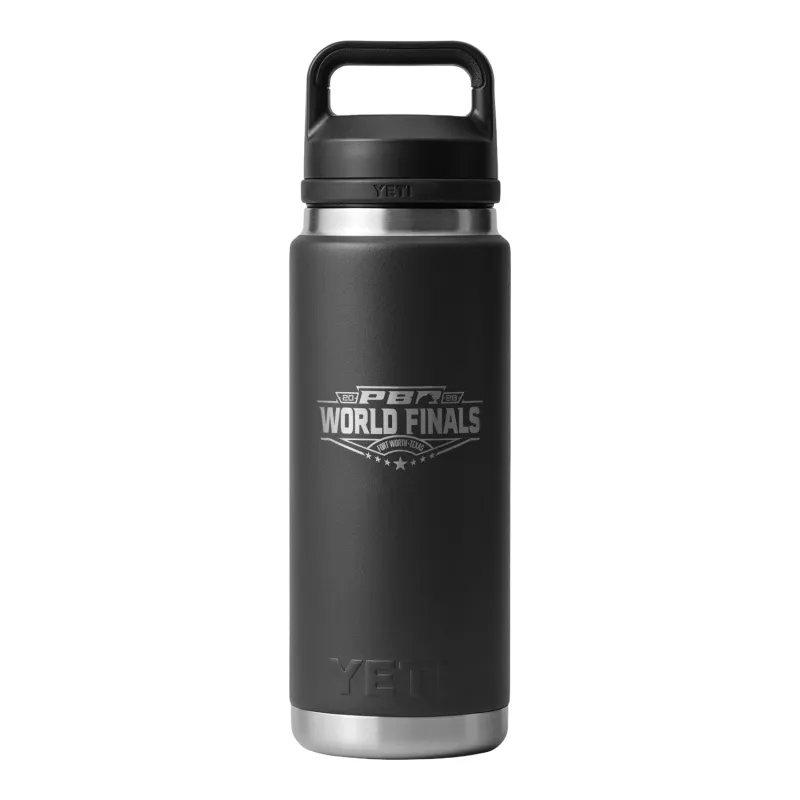 PBR 2026 World Finals 26 oz YETI® Rambler Chug - Black made by Yeti