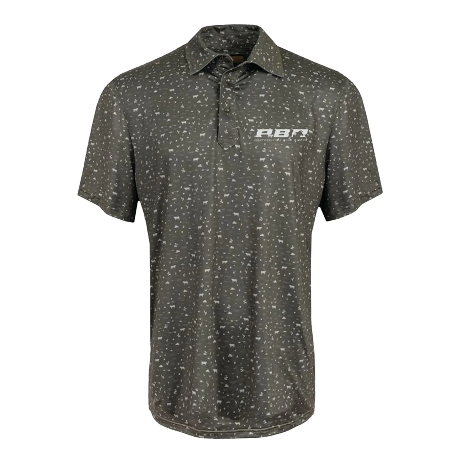 PBR Performance Golf Polo - Forest Green sold by PBR product image thumbnail 3