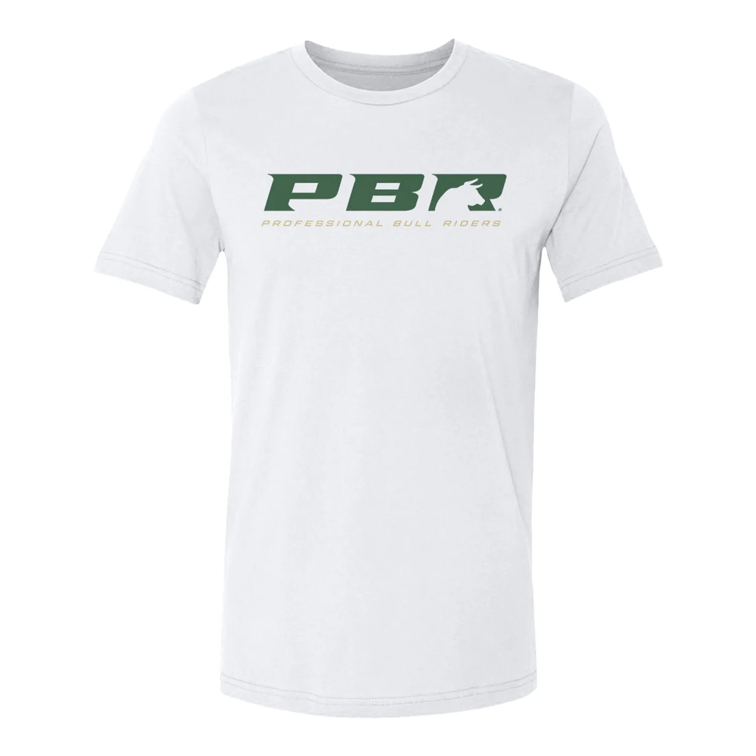 CSU x PBR Primary Logo T-Shirt - White sold by PBR