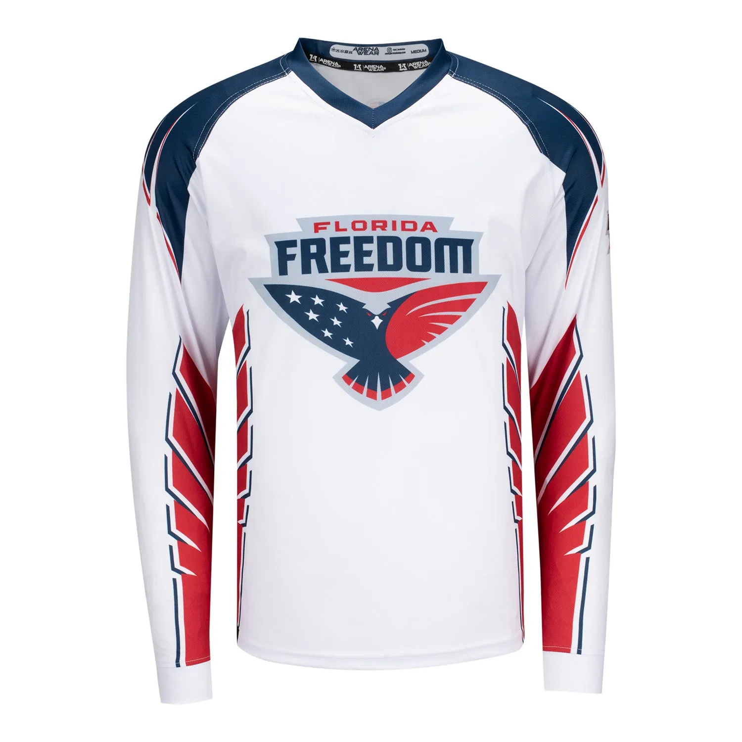 Florida Freedom Personalized Jersey - White sold by PBR product image thumbnail 2