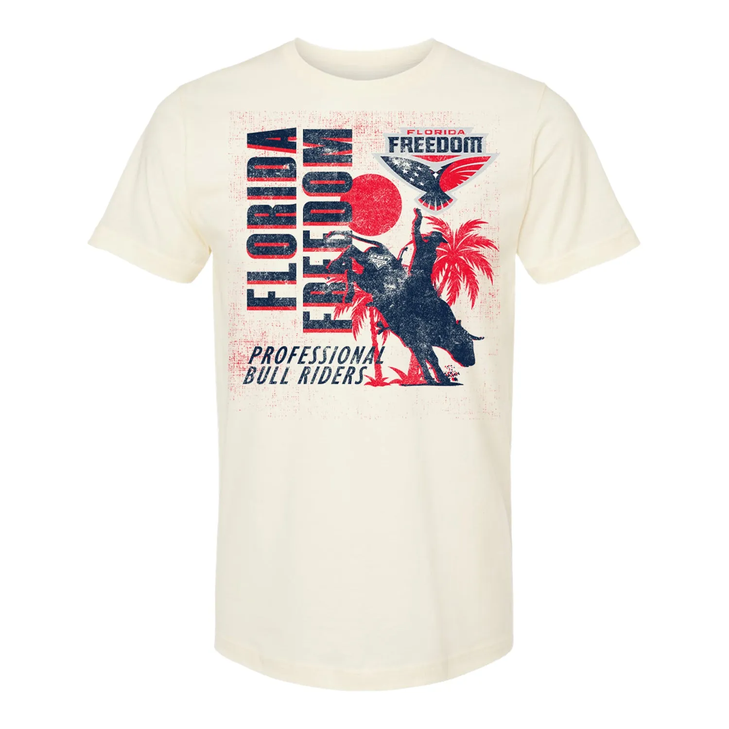 PBR Florida Freedom Silhouette T-Shirt - Natural sold by PBR
