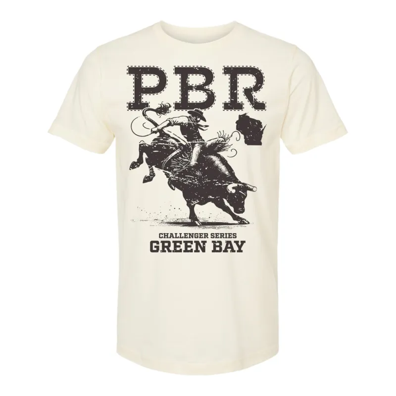 PBR Challenger Series Green Bay City T-Shirt - Natural made by PBR