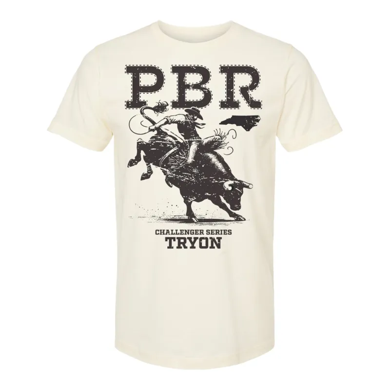 PBR Challenger Series Tryon City T-Shirt - Natural made by PBR