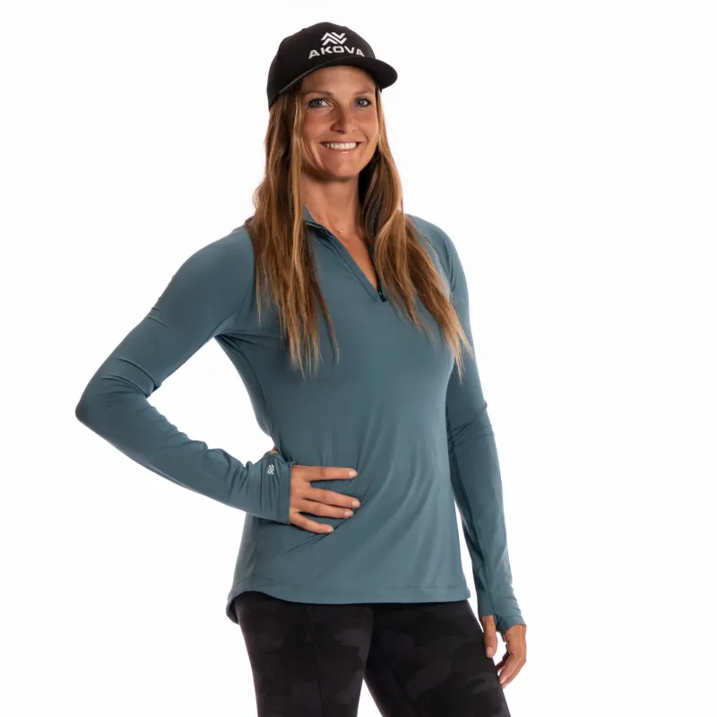 Women's LS 1/4-Zip | UPF 50+ sold by AVOKA