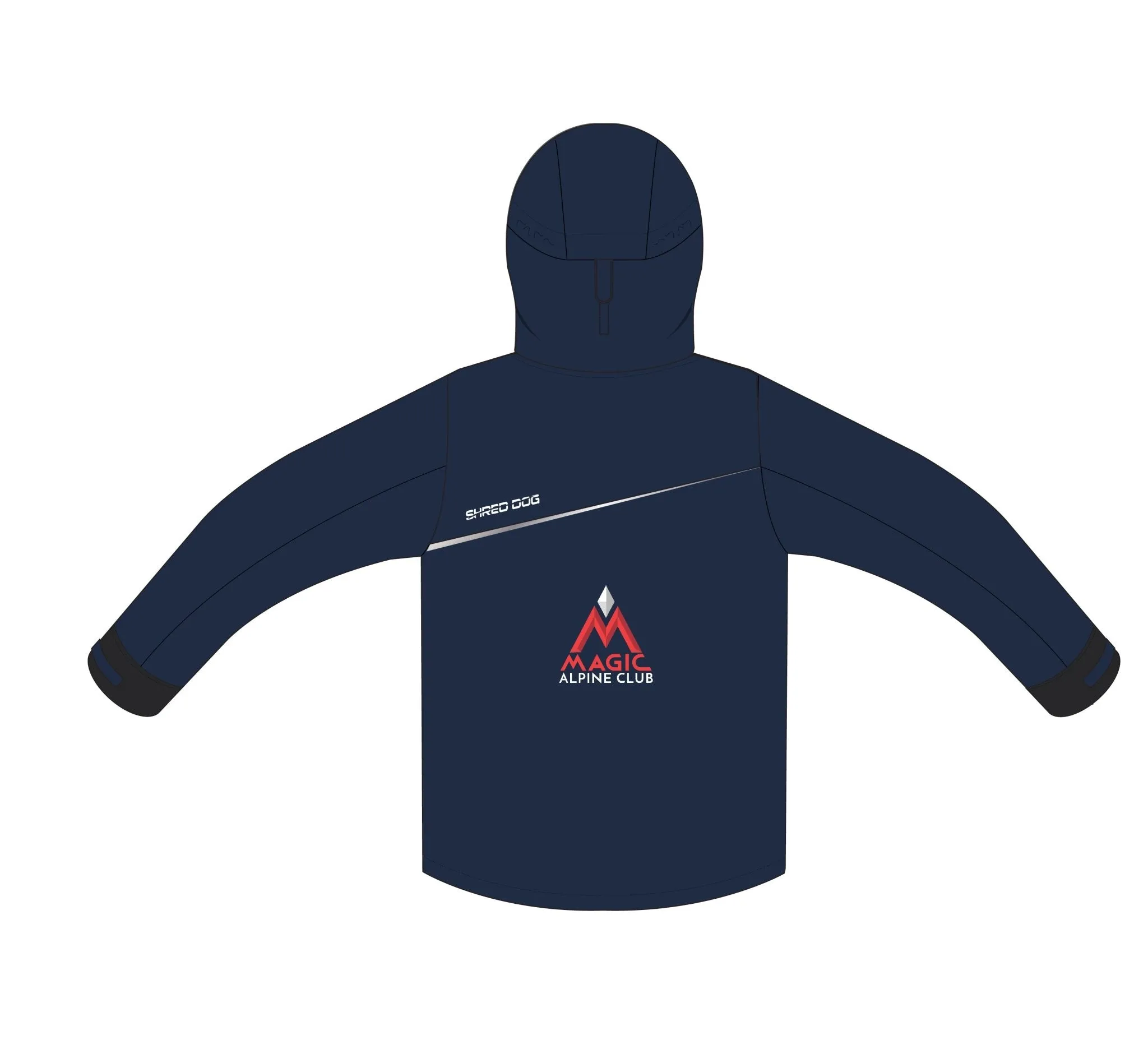 Magic Alpine Club - Men's Elevated Hardshell sold by AVOKA product image thumbnail 2
