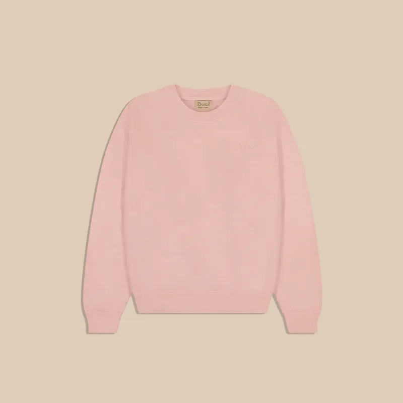 Leisure Crew - Pink - Cotton sold by Brunch