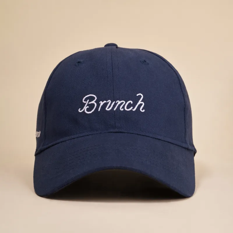 Retro Brunch Cap - Navy - Cotton made by Brunch