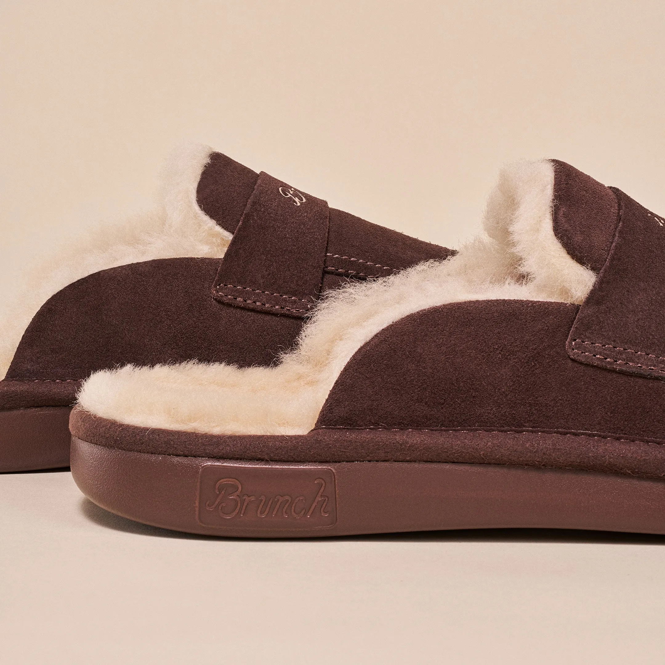 Loafer Shearling - Espresso Brown - Suede sold by Brunch product image thumbnail 3