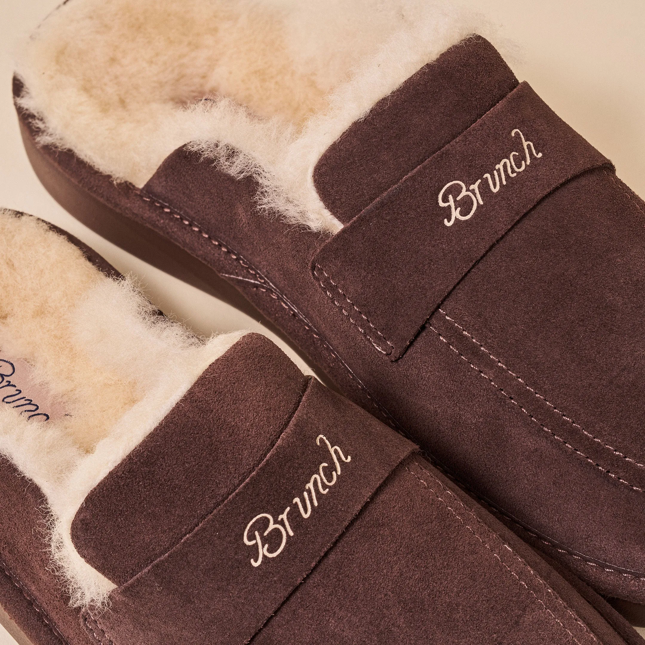 Loafer Shearling - Espresso Brown - Suede sold by Brunch product image thumbnail 4