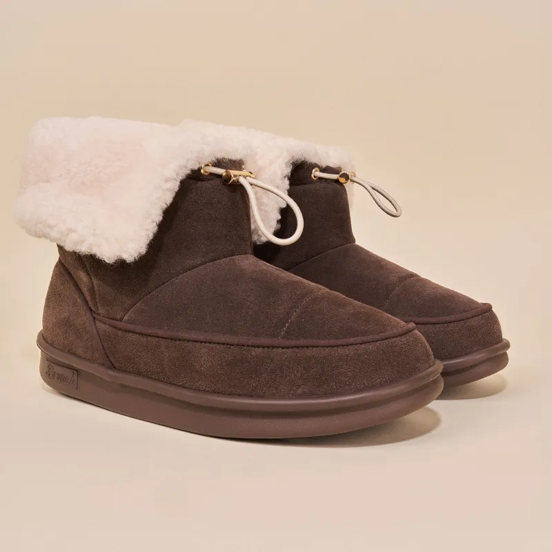Apres Boot - Dark Brown - Suede sold by Brunch