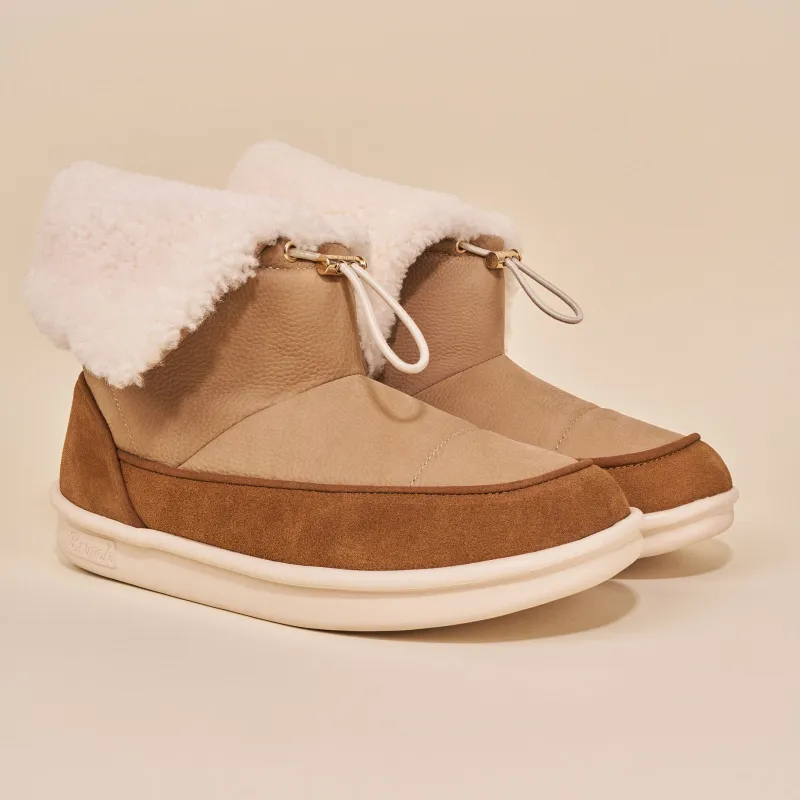 Apres Boot - Camel - Nubuck sold by Brunch