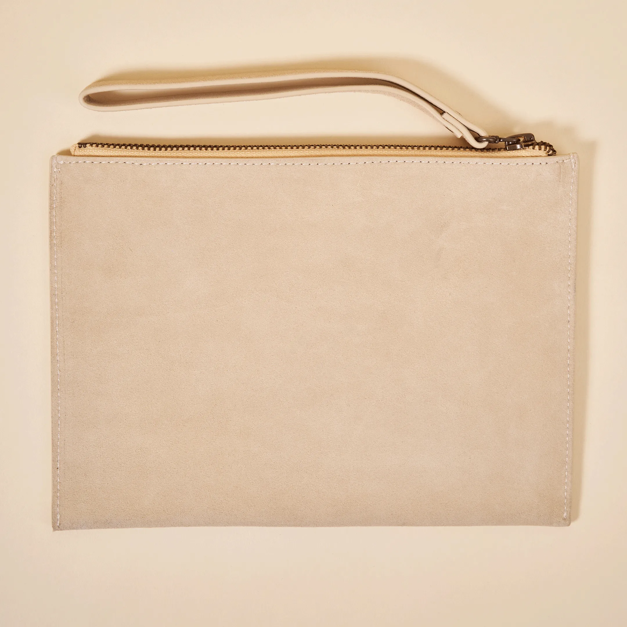 Pouch - Beige - Suede sold by Brunch product image thumbnail 2