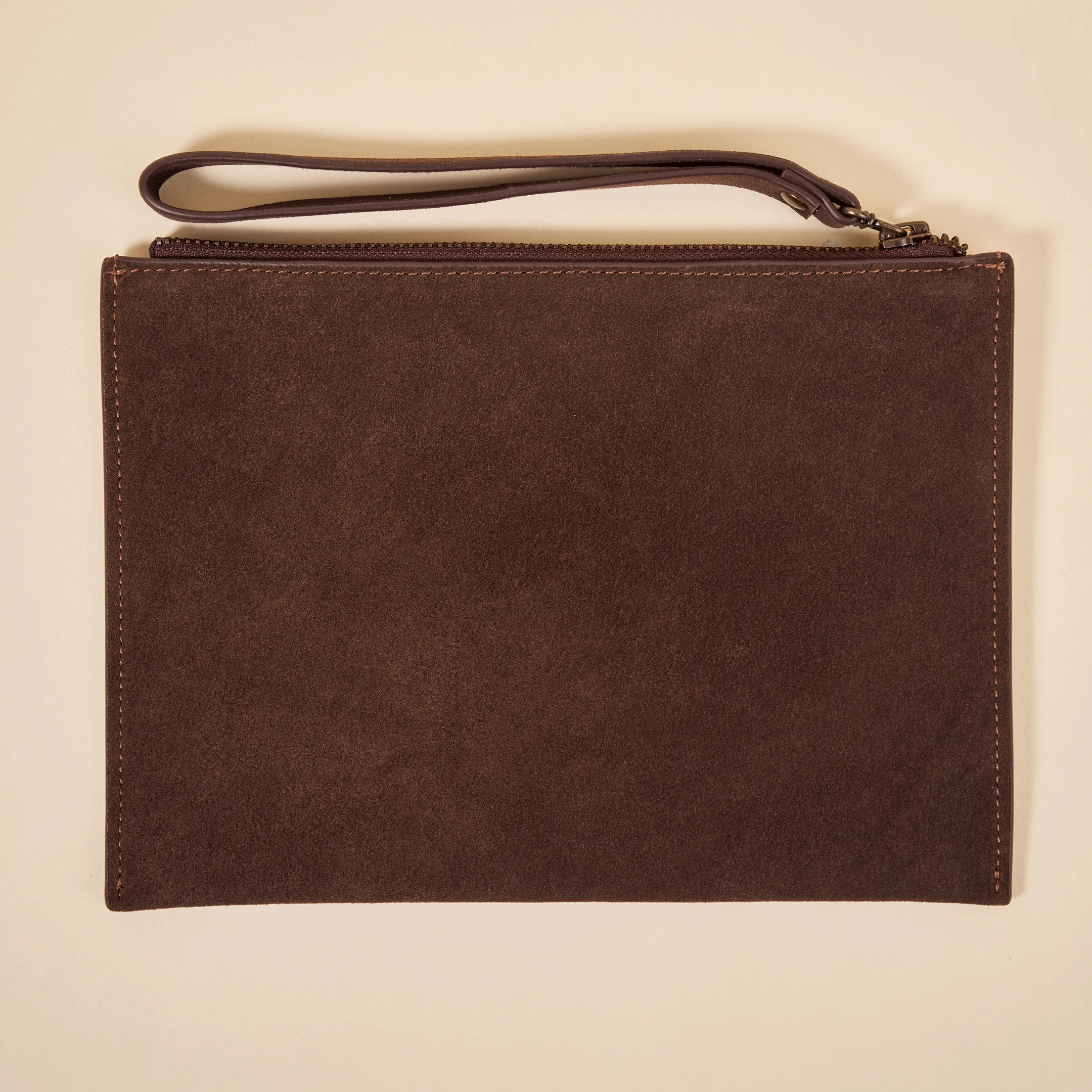 Pouch - Espresso Brown - Suede sold by Brunch product image thumbnail 2