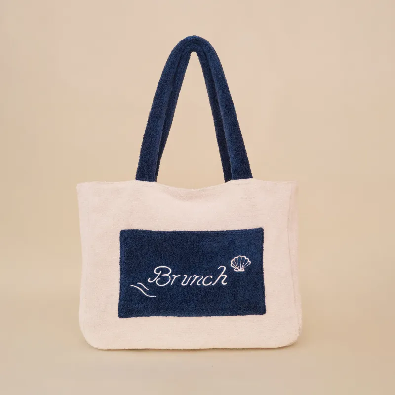 Beach Bag - Cream - Terry made by Brunch