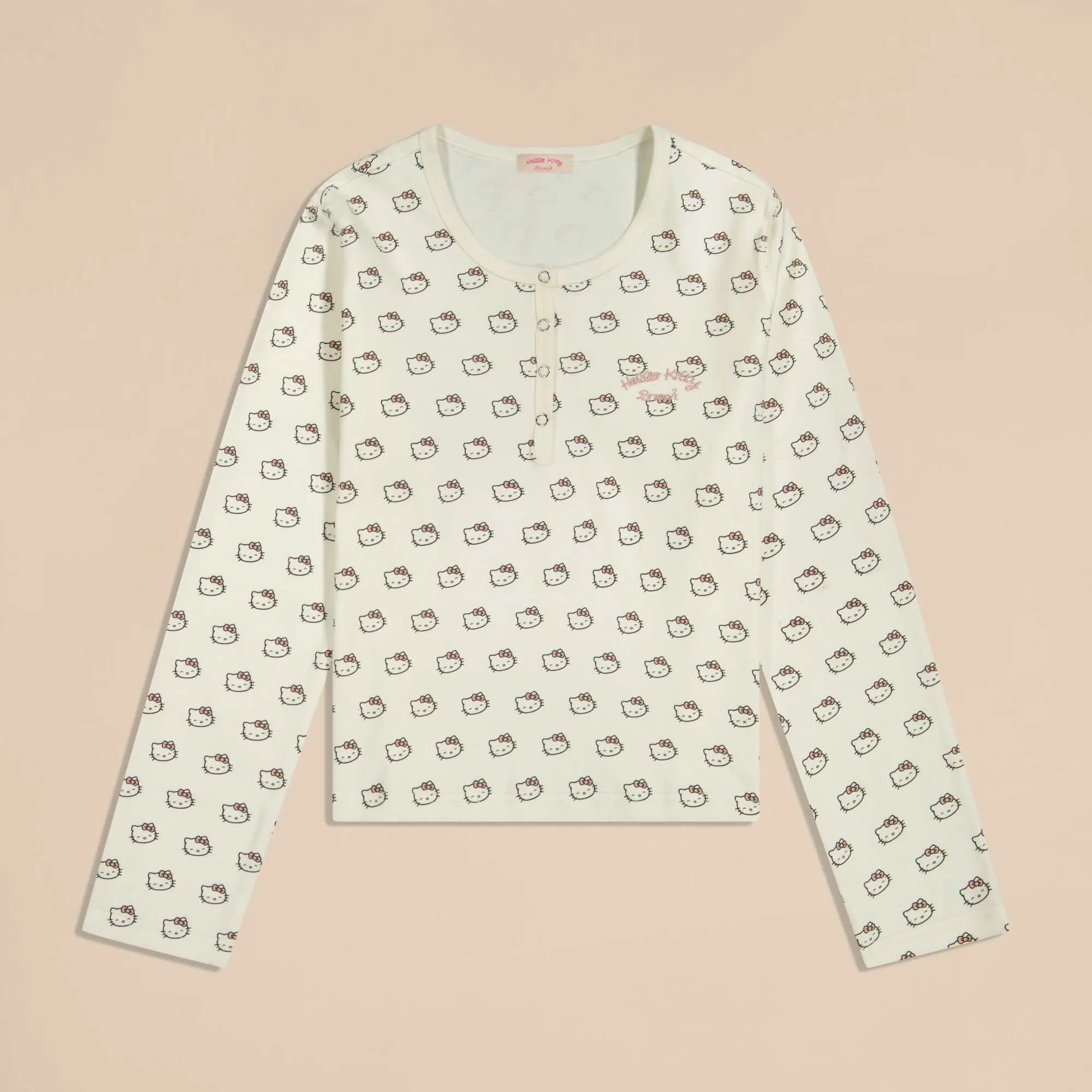 PJ Set - Cream - Hello Kitty sold by Brunch product image thumbnail 2