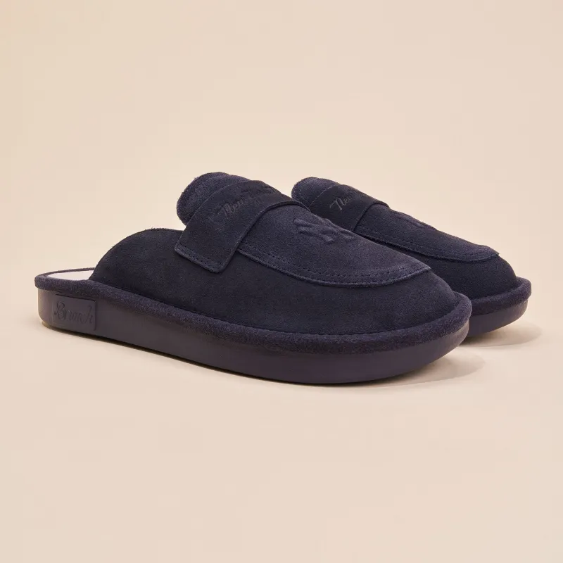 Loafer Yankees - Navy - Suede made by Brunch