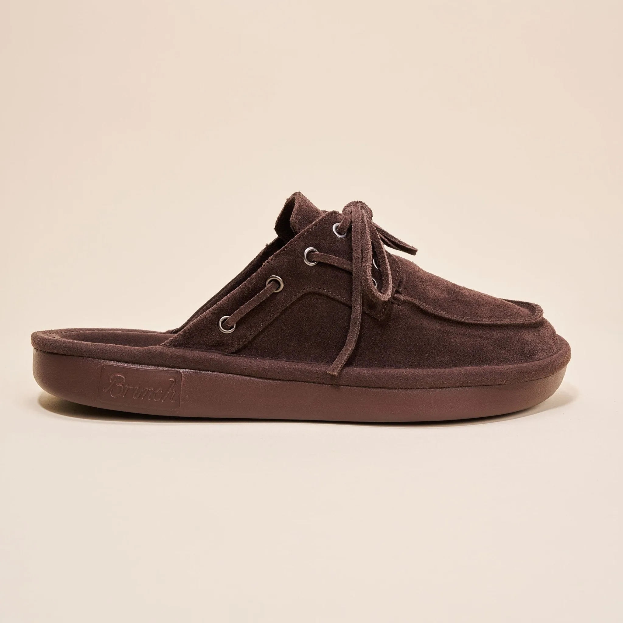 Boat Mule - Dark Brown - Suede sold by Brunch product image thumbnail 2