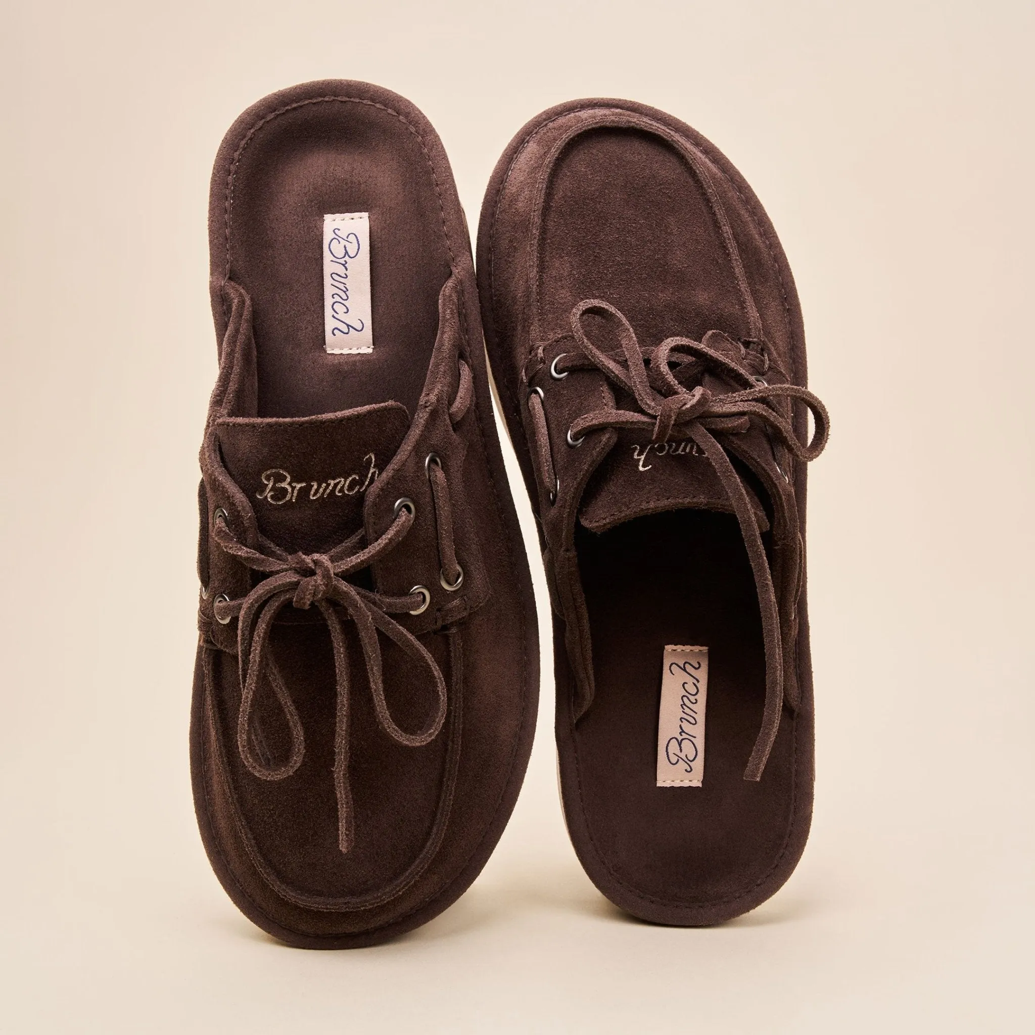 Boat Mule - Dark Brown - Suede sold by Brunch product image thumbnail 3