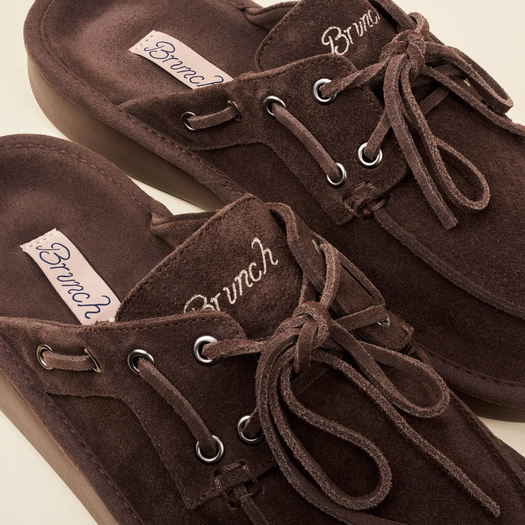Boat Mule - Dark Brown - Suede sold by Brunch product image thumbnail 4