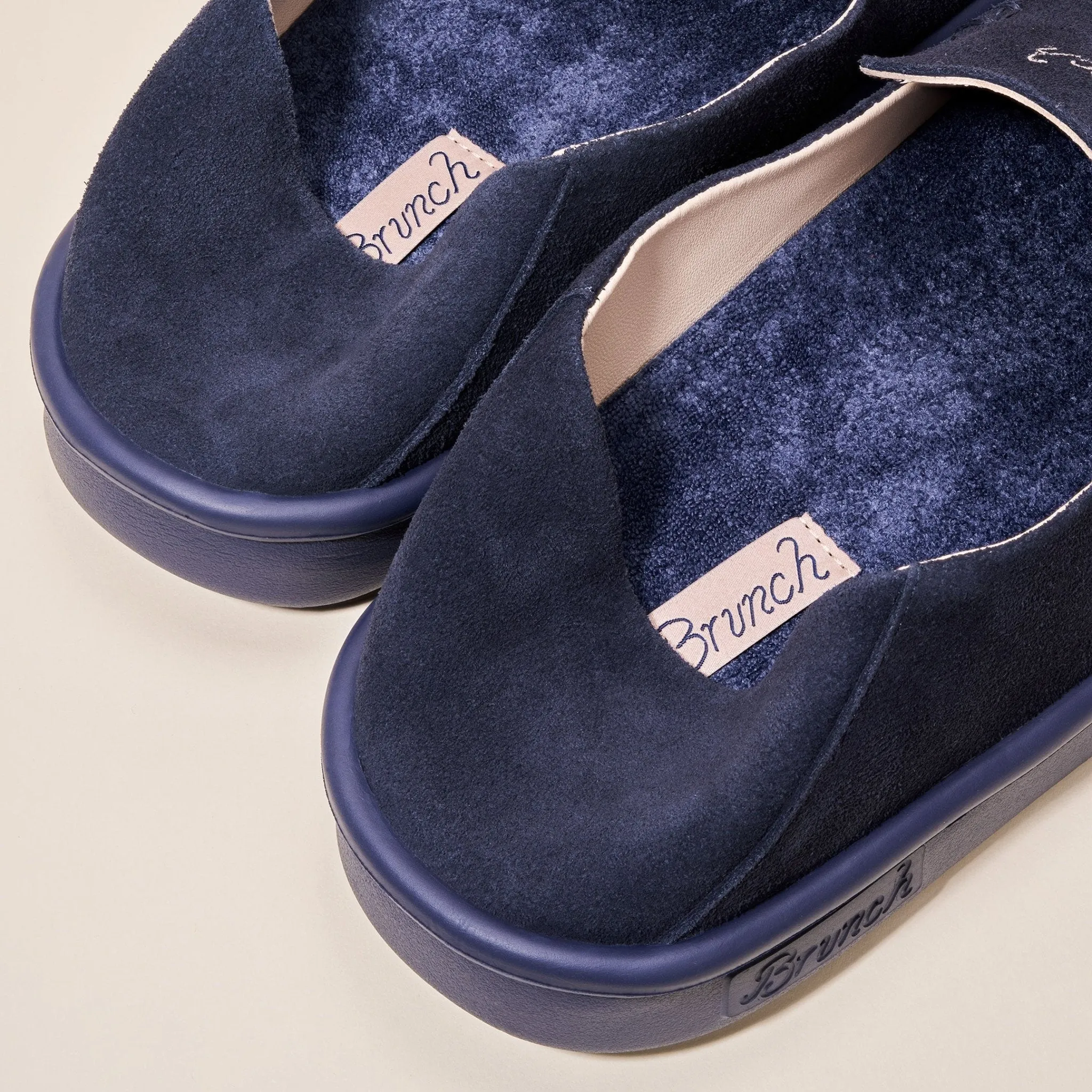 Collapsible Loafer - Navy - Suede sold by Brunch product image thumbnail 4