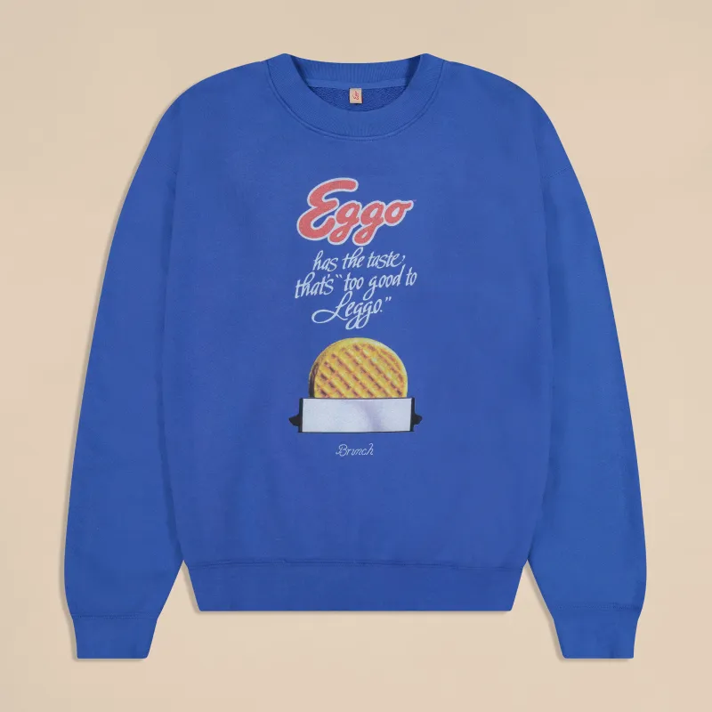 Eggo Crewneck - Yellow - Cotton made by Brunch