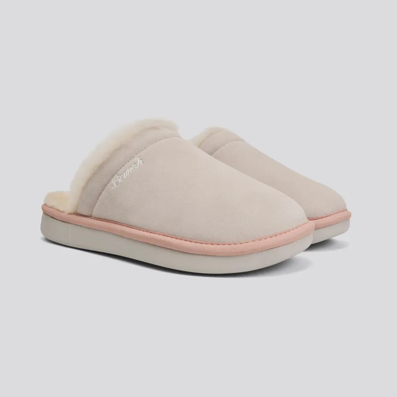 Essential Shearling - Dove - Suede made by Brunch