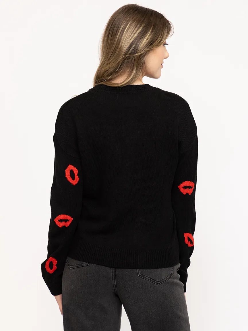 Women's Lip Button Front Cardigan sold by Warehouse One product image thumbnail 5