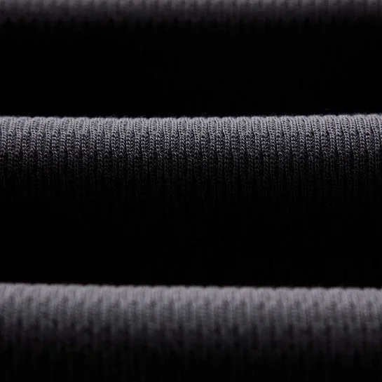 The Organic Cotton Short Sleeve Crew | Faded Black Waffle sold by Fontenelle Supply Co. product image thumbnail 2