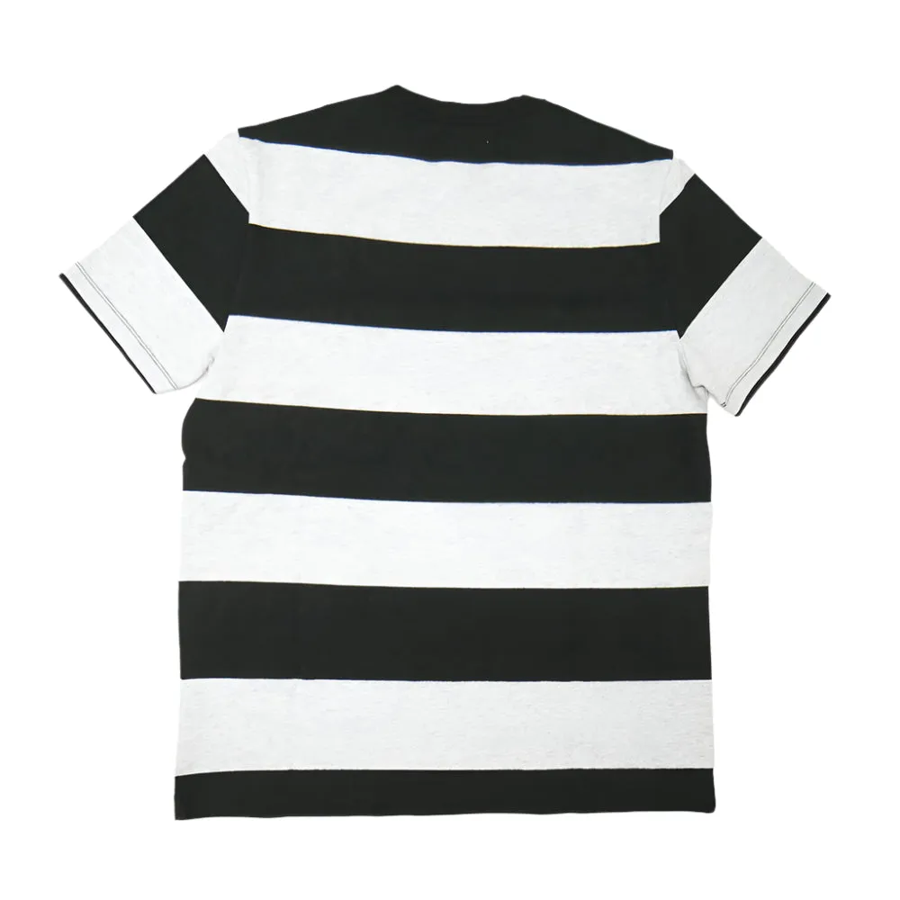 The Organic Cotton Shop Tee | Faded Black Stripe sold by Fontenelle Supply Co. product image thumbnail 2