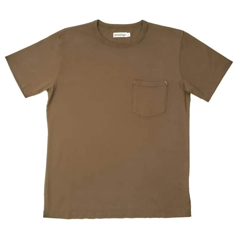 9oz Pocket T-Shirt | Cedar made by Freenote Cloth