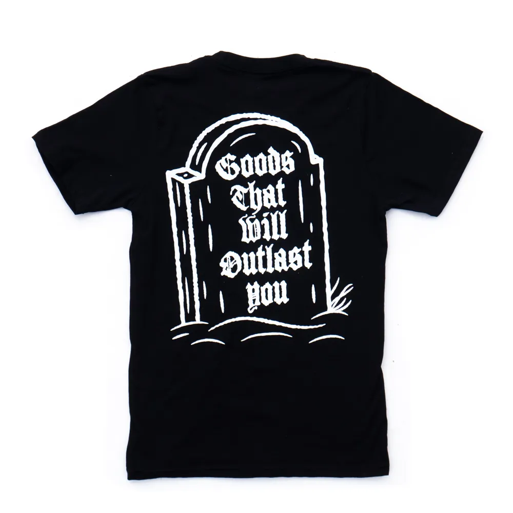 Tombstone Tee sold by Fontenelle Supply Co.