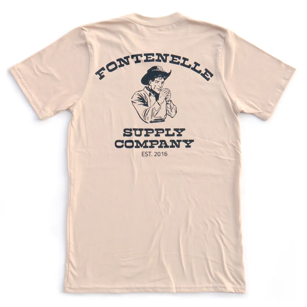Cowboy Tee sold by Fontenelle Supply Co.