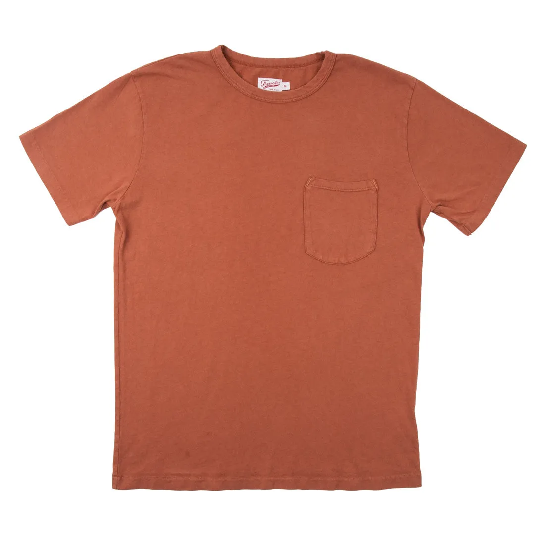 9oz Pocket T-Shirt | Rust sold by Fontenelle Supply Co.