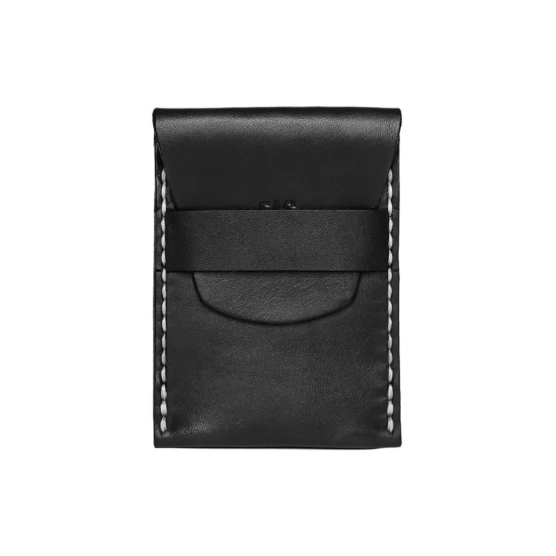 Leather Vertical Fold Wallet made by Fontenelle Supply Co.