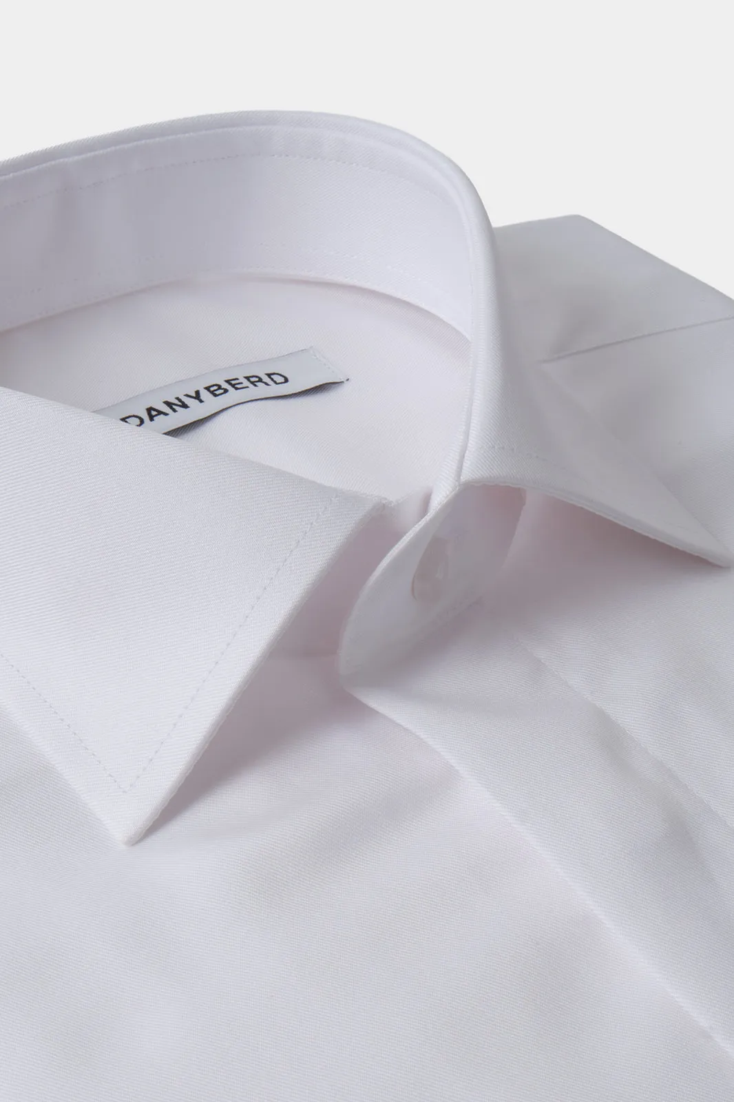 Chemise col français - Boutons cachés - Blanche sold by Danyberd product image thumbnail 2