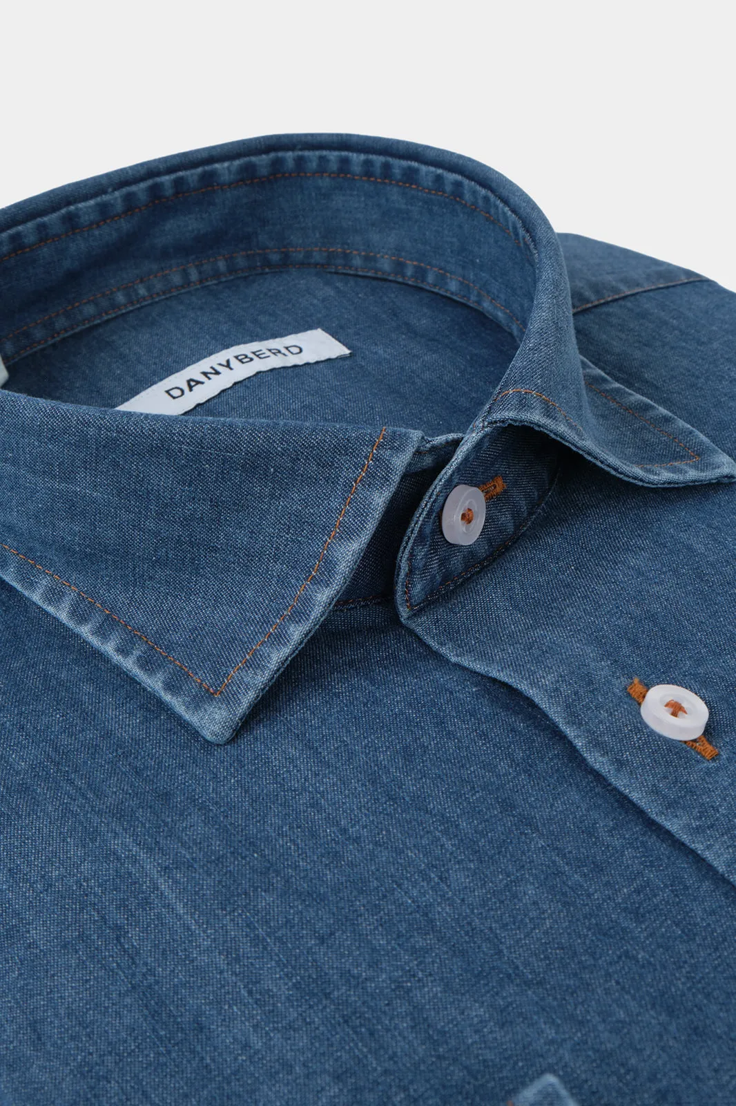 Chemise col français - Jeans coutures contrastées sold by Danyberd product image thumbnail 2