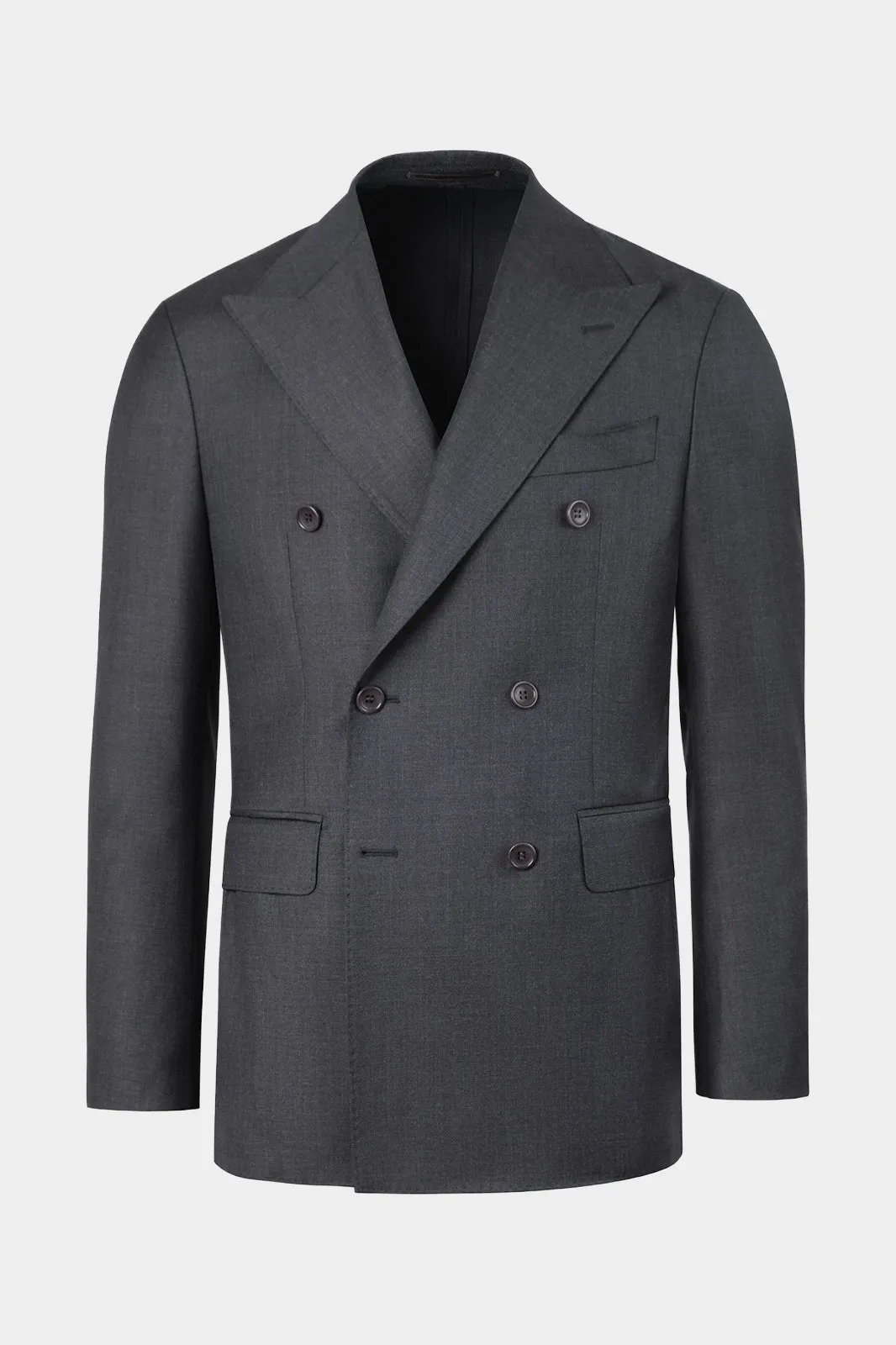 Costume croisé et pantalon pattes de serrage - Gris anthracite sold by Danyberd product image thumbnail 2