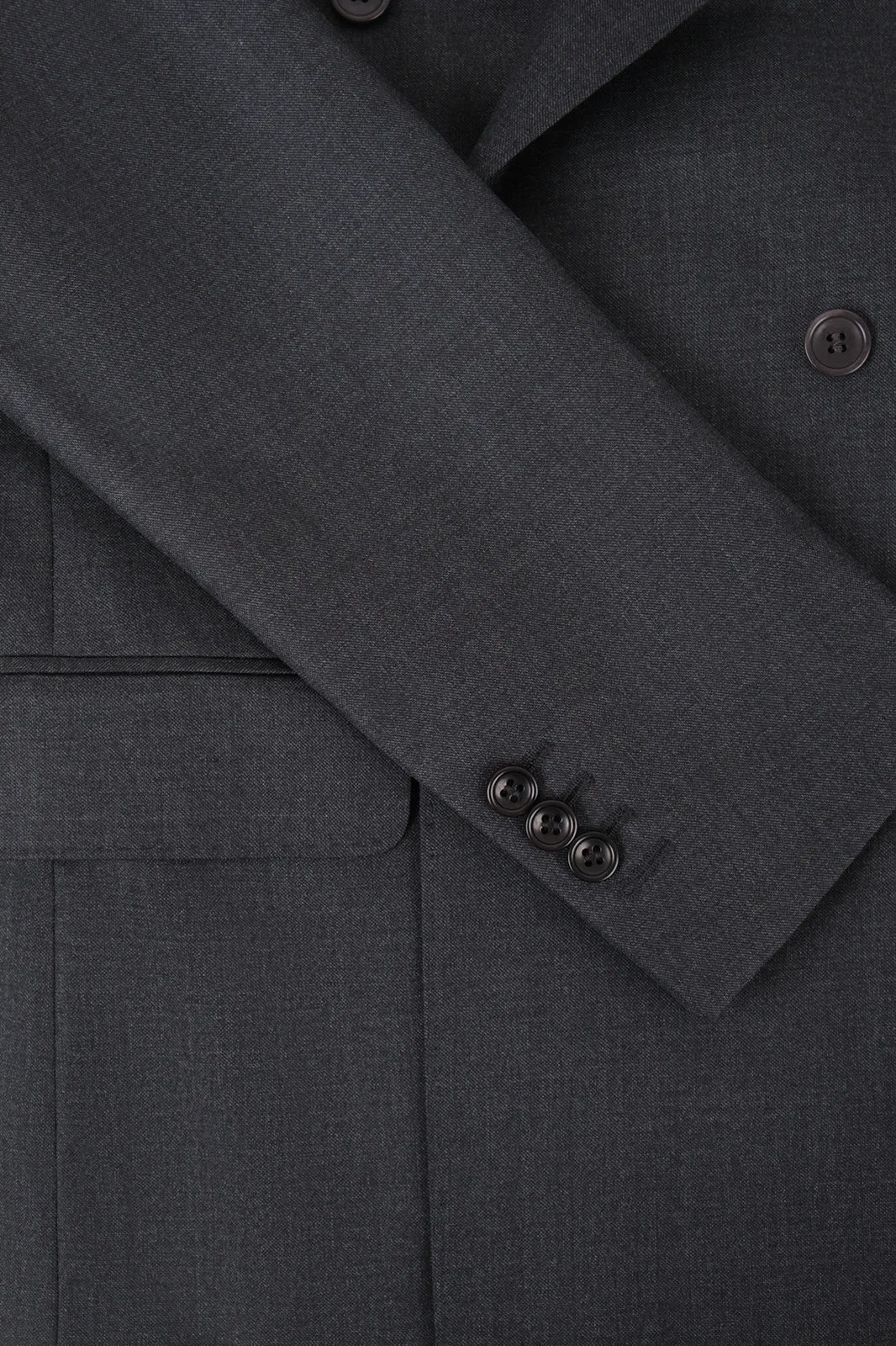 Costume croisé et pantalon pattes de serrage - Gris anthracite sold by Danyberd product image thumbnail 3