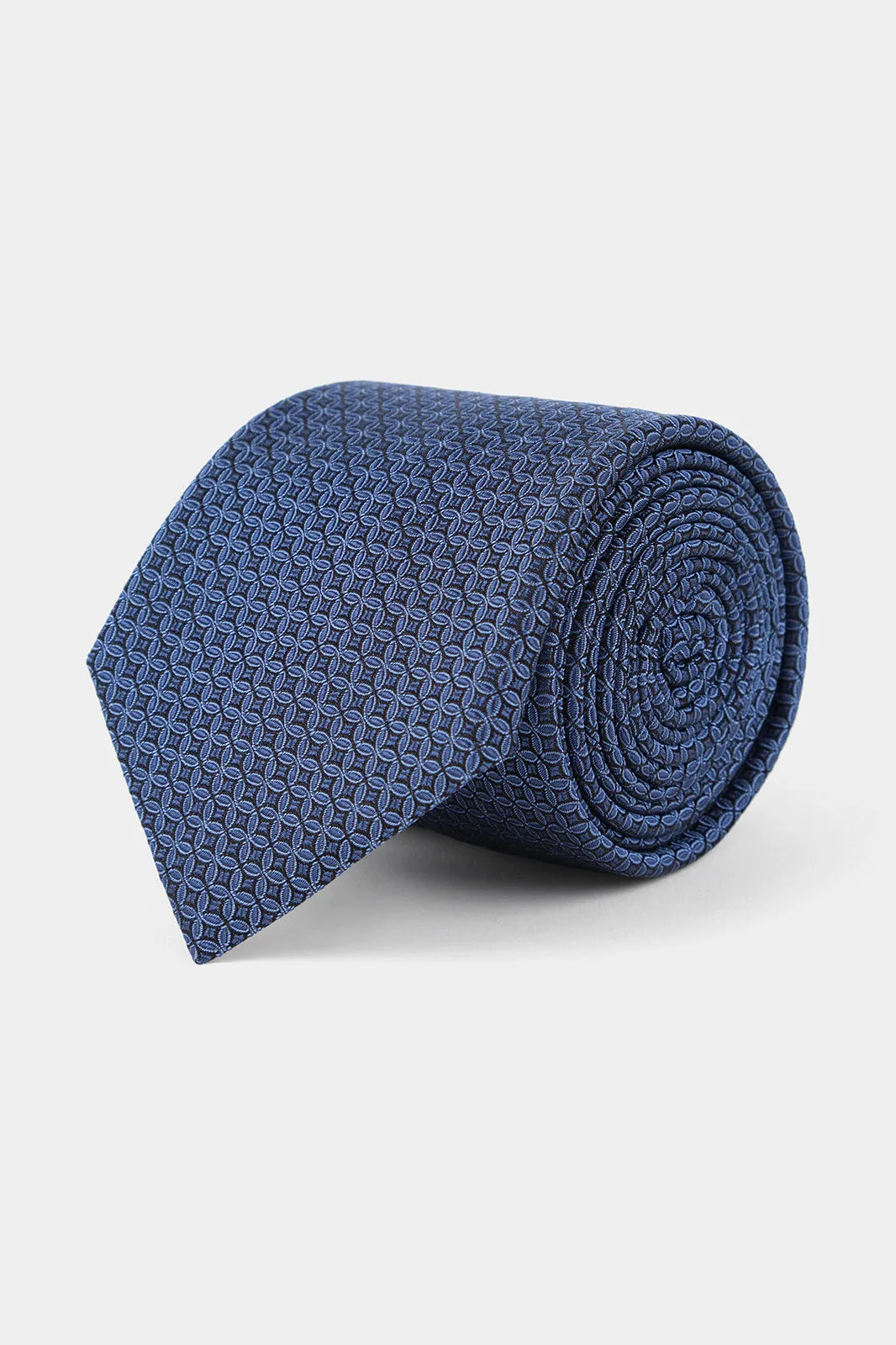 Cravate 100% soie - Bleu à motif sold by Danyberd