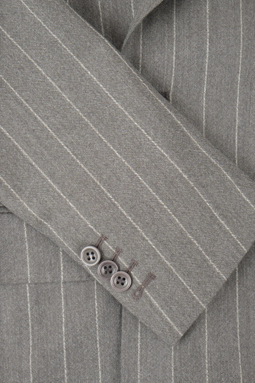 Costume croisé et pantalon patte de serrage - Gris à rayures sold by Danyberd product image thumbnail 3