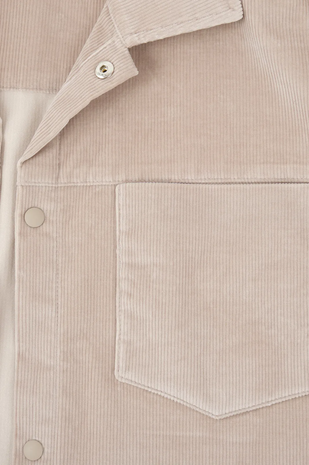 Surchemise velours côtelé - Beige sold by Danyberd product image thumbnail 3