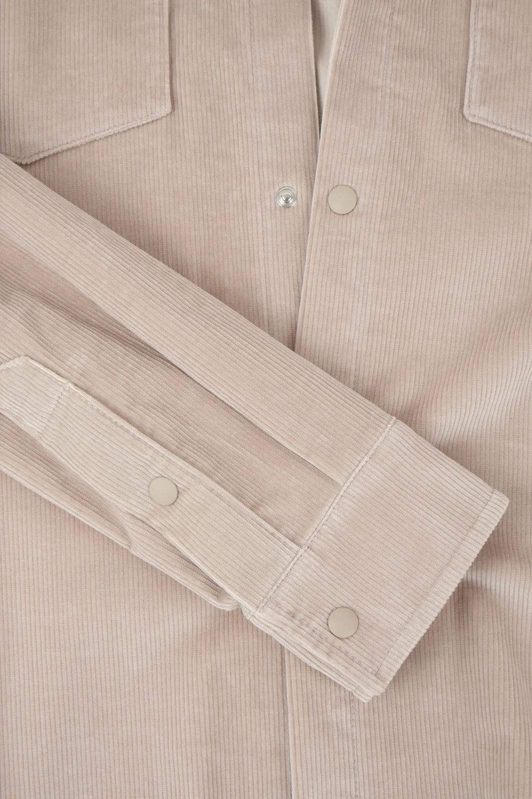Surchemise velours côtelé - Beige sold by Danyberd product image thumbnail 4