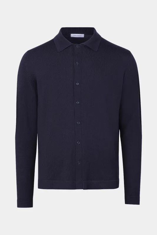 Pull chemise - Marine made by Danyberd