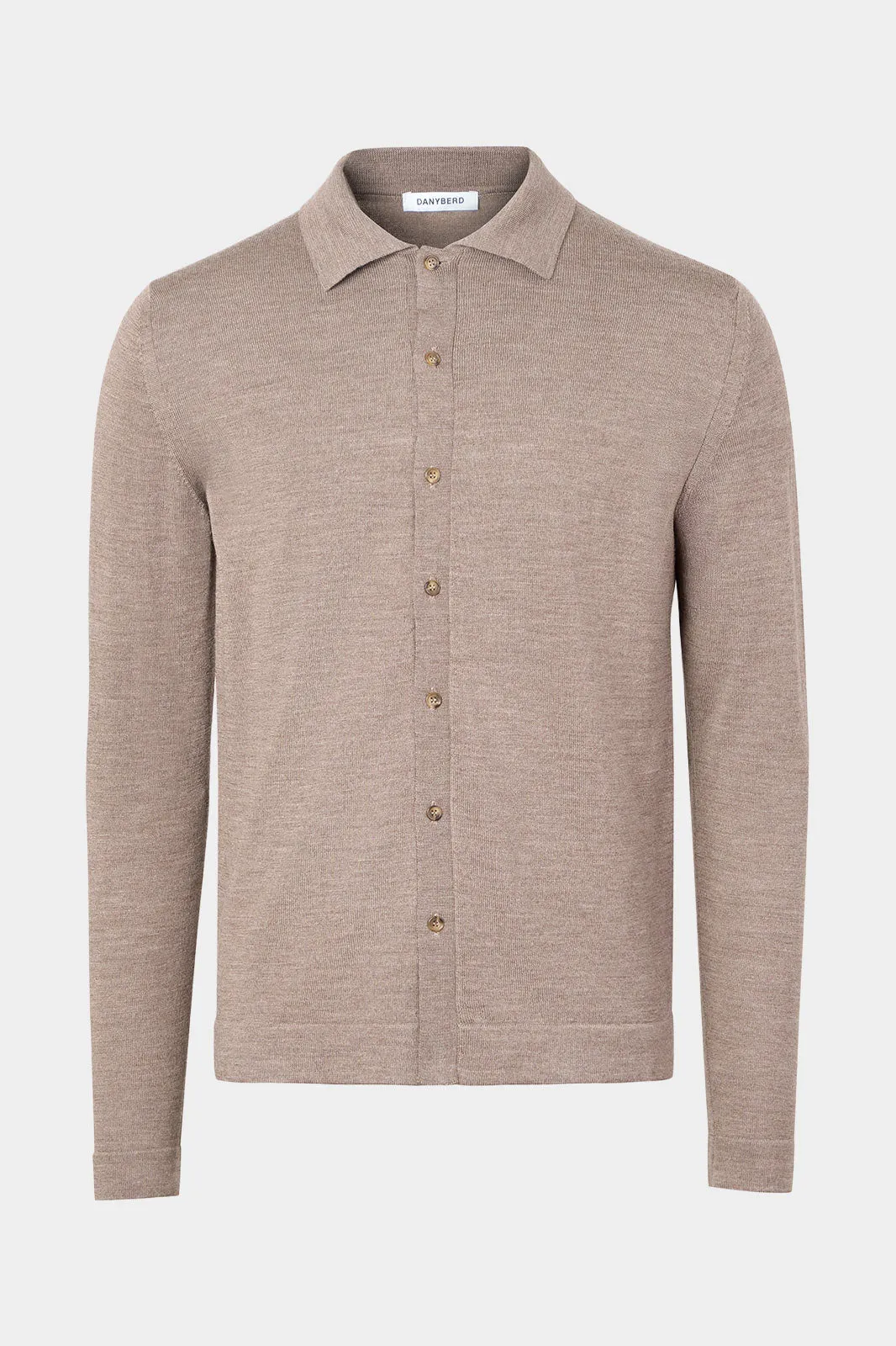 Pull chemise - Taupe sold by Danyberd