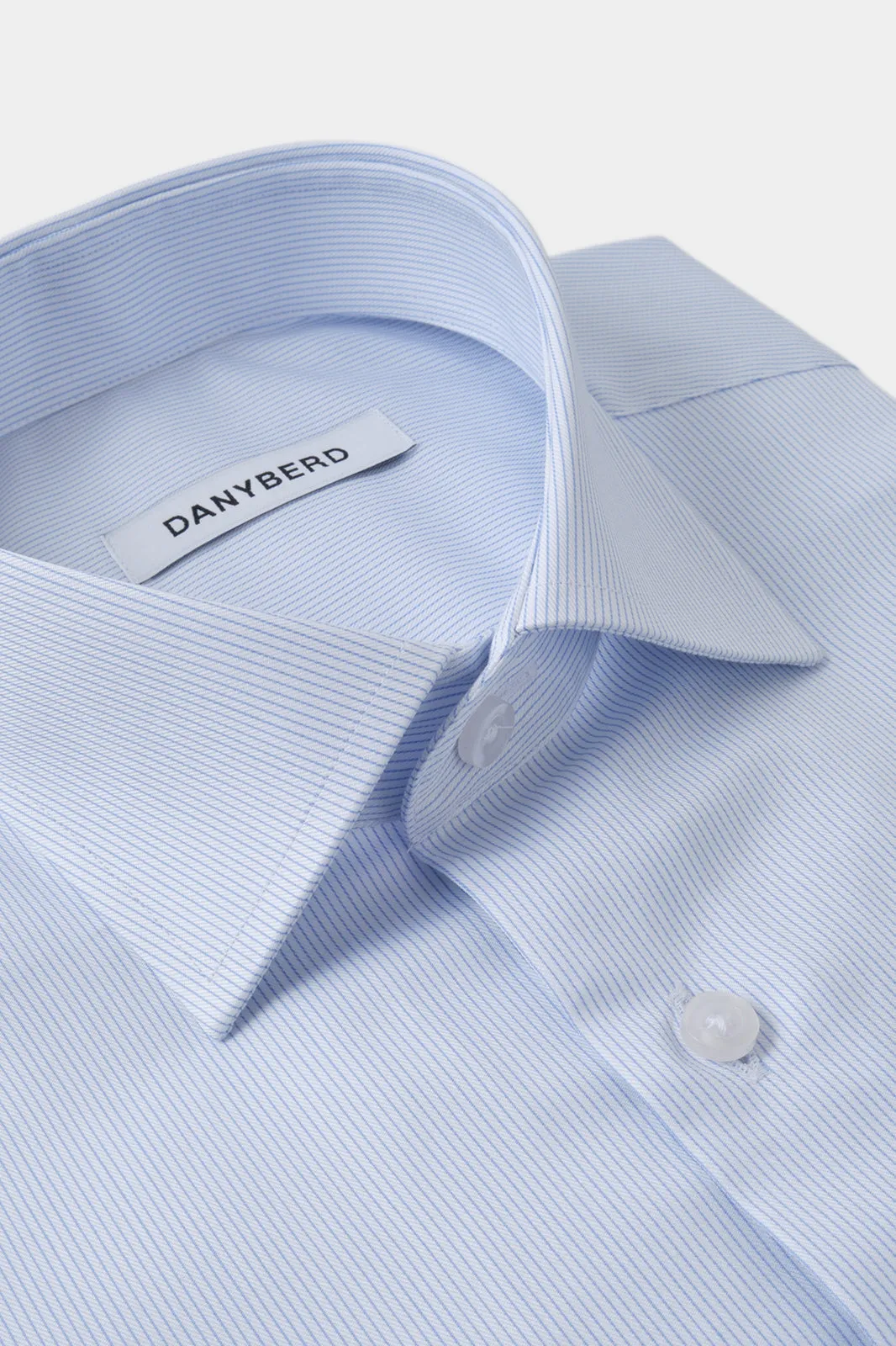 Chemise col français à rayures fines sold by Danyberd product image thumbnail 2