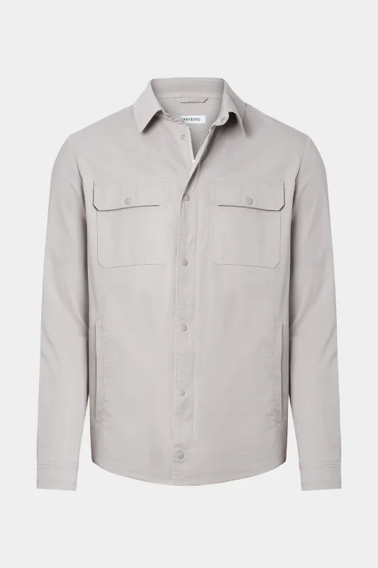Surchemise en coton - Beige made by Danyberd