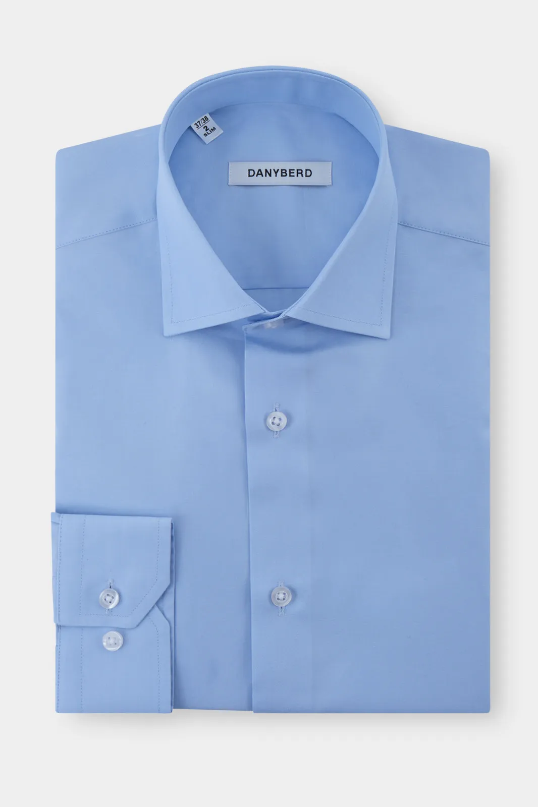 Chemise col français - Bleu sold by Danyberd