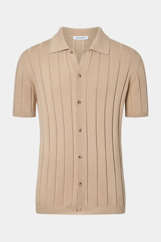 Polo chemise - Beige made by Danyberd