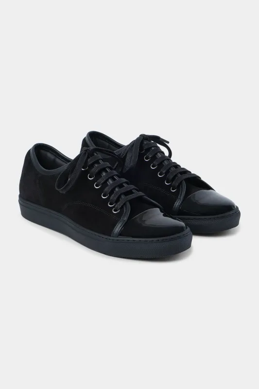 Sneaker bout verni et semelle noire - Noir made by Danyberd