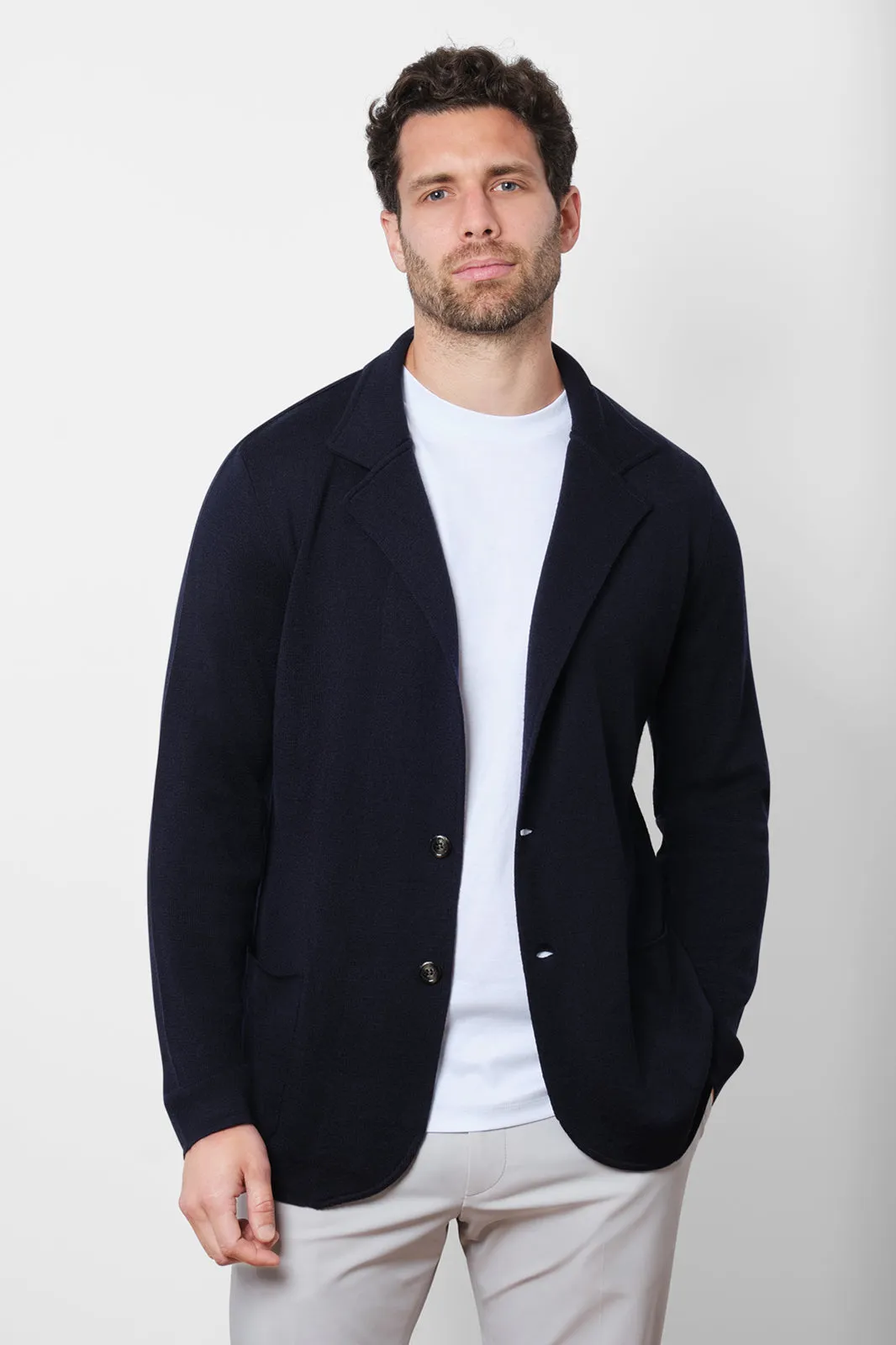 Veste maille - Marine sold by Danyberd